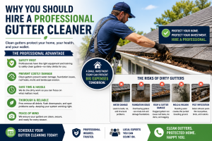 Hire a Professional Gutter Cleaner