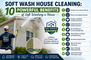 Soft Wash House Cleaning