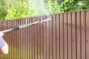 fence cleaning