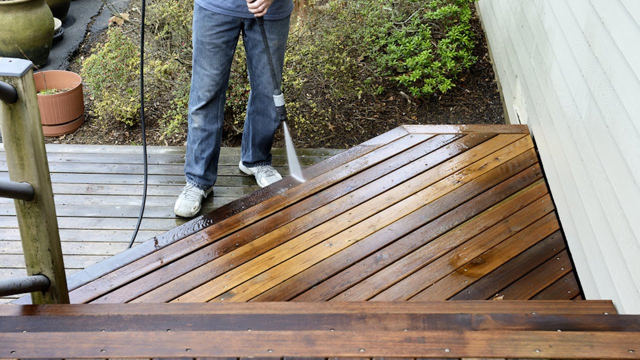 How To Properly Pressure Wash A Deck (Without Damaging It)