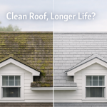 does cleaning roof damage shingles or tiles​